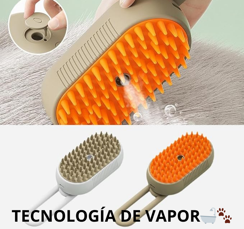 CEPILLO DE VAPOR PARA TU MASCOTA