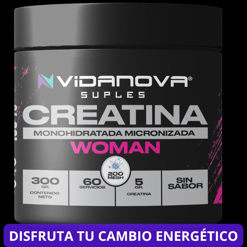 🔥CREATINA MONOHIDRATADA VIDANOVA⚡️"Recupera la energía y confianza en tu figura con este suplemento hoy mismo"