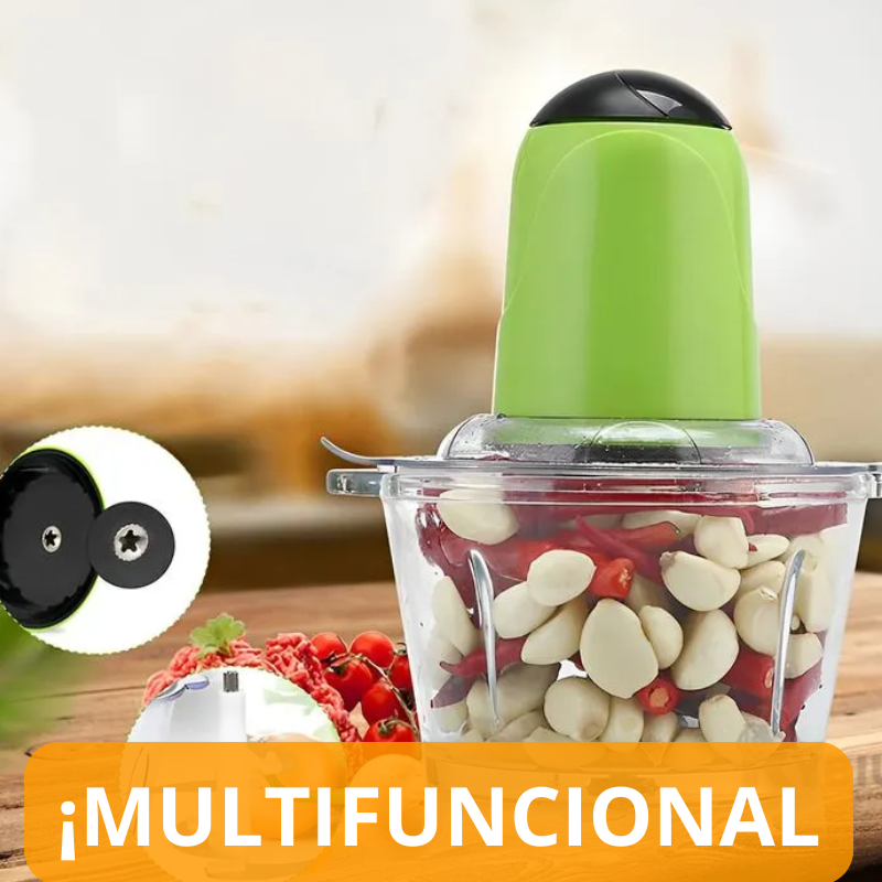 PICADORA ELÉCTRICA DE CARNE Y VERDURAS