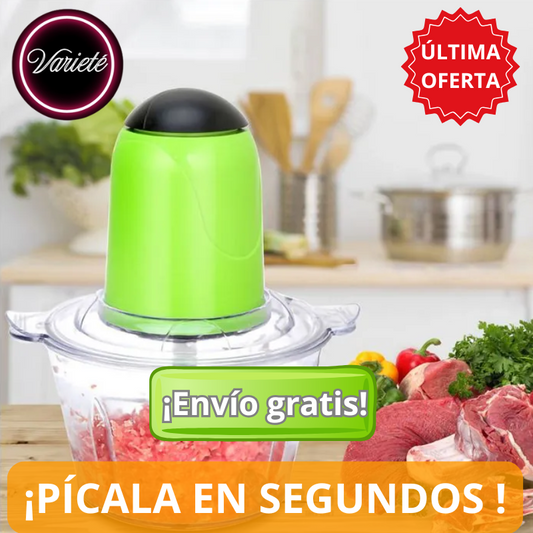 PICADORA ELÉCTRICA DE CARNE Y VERDURAS