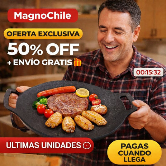 🔥DISCO ANTIADHERENTE 32cm + ENVÍO GRATIS🎁 "Para transformar las ricas comidas con tu gente querida"