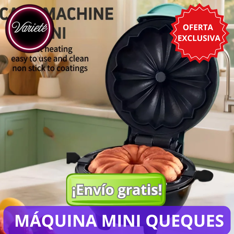 MÁQUINA PARA HACER MINI QUEQUE Y POSTRES. "El regalo ideal para regalonear en familia"