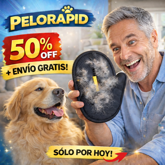 GUANTE ELECTROESTÁTICO QUITA PELOS + ENVÍO GRATIS🎁 "Adiós a los pelos pegados por toda la casa"