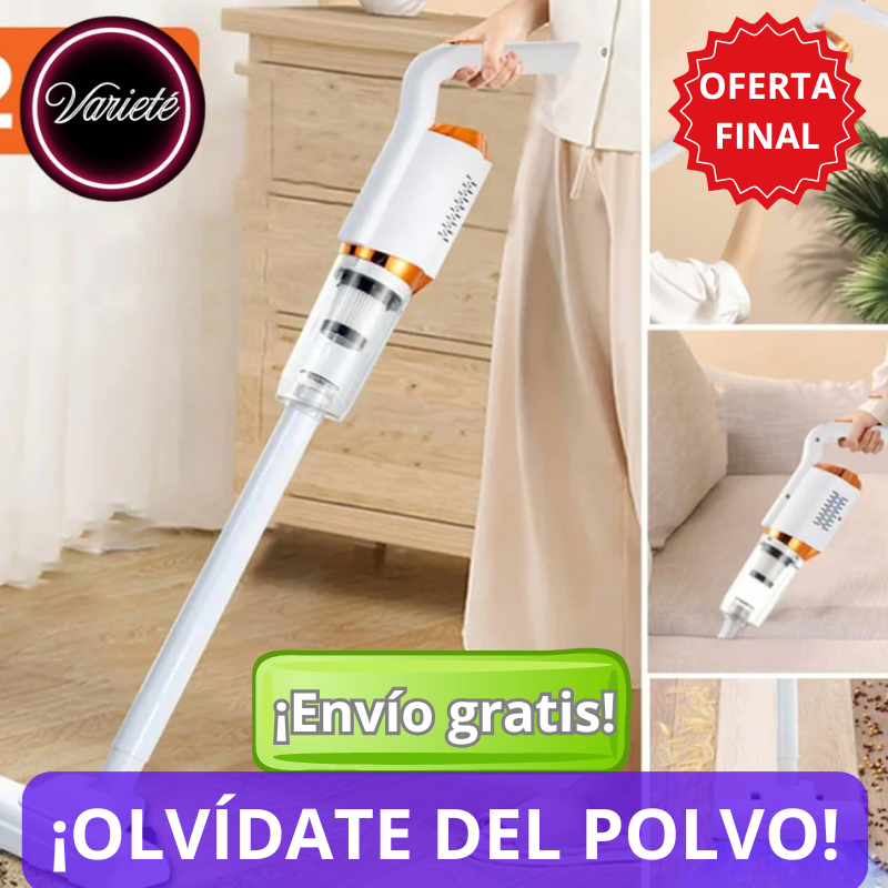 🔥ASPIRADORA INALÁMBRICA RECARGABLE⚡️"Olvídate de los pelos y polvo volando por la casa en minutos"