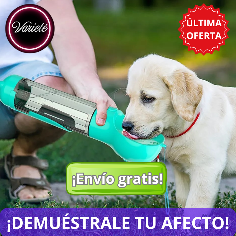 DISPENSADOR PARA MASCOTAS 3 EN 1