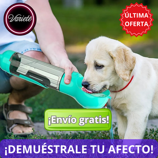 DISPENSADOR PARA MASCOTAS 3 EN 1