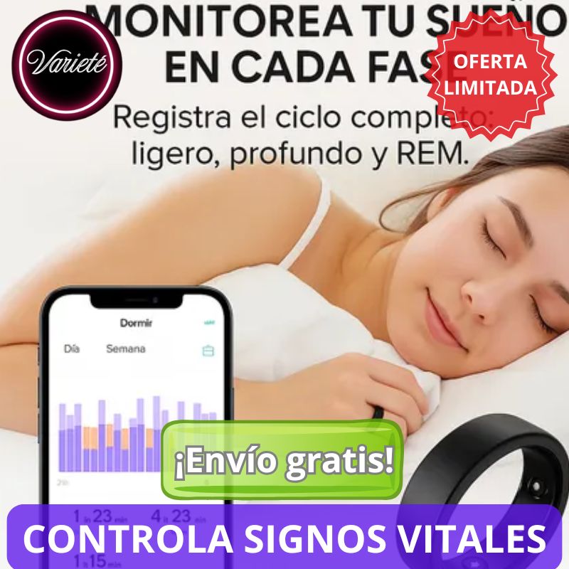 SMART RING. "Imagina poder monitorear tus signos vitales en tiempo real para mejorar tu estilo de vida saludable"