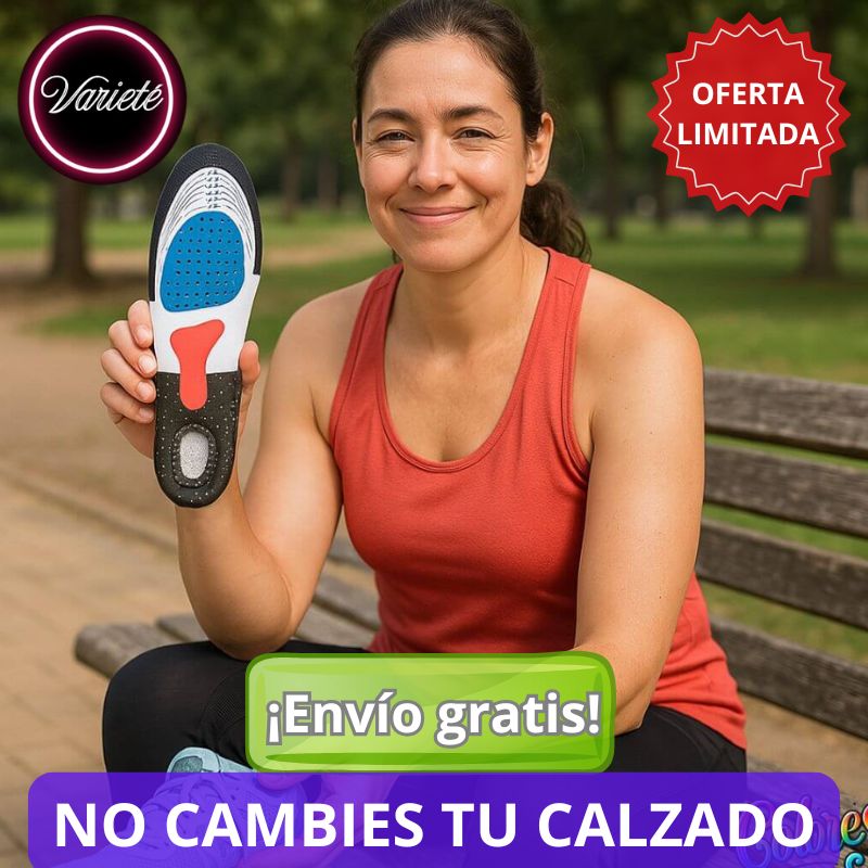 PLANTILLAS 4D. "No cambies tus zapatos, usando estas plantillas para aliviar tu dolor o incomodidad"