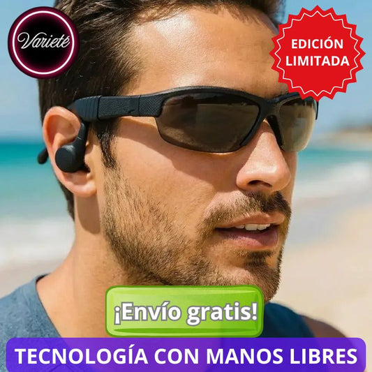 🔥GAFAS BLUETOOTH CON AUDÍFONOS⚡️"Ahora podrás contestar llamadas y escuchar tu música mientras conduces o caminas"