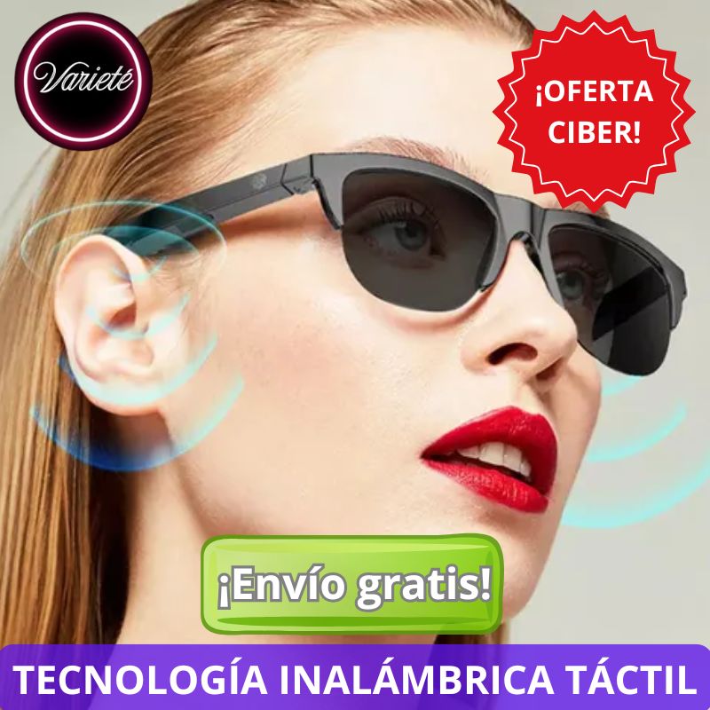 🔥GAFAS INTELIGENTES TACTIL⚡️"Para que no pierdas el control al conducir y conversar o escuchar música"