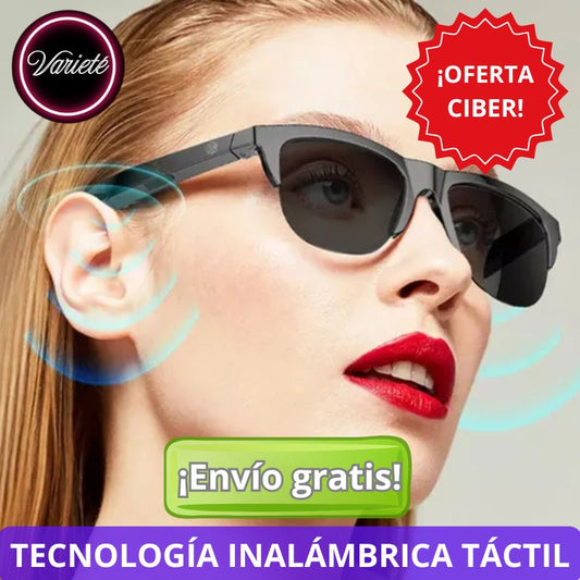 🔥GAFAS INTELIGENTES TACTIL⚡️"Para que no pierdas el control al conducir y conversar o escuchar música"