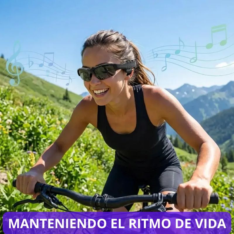 🔥GAFAS BLUETOOTH CON AUDÍFONOS⚡️"Ahora podrás contestar llamadas y escuchar tu música mientras conduces o caminas"
