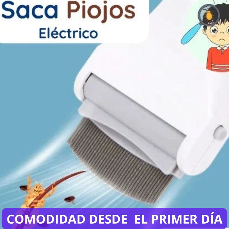 🔥CEPILLO ELÉCTRICO SACA PIOJOS Y LIENDRES⚡️ "Olvídate de los métodos tóxicos y protege tu pelo con tecnología hoy mismo"