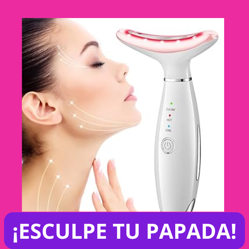 MASAJEADOR Y ESCULTOR FACIAL LED