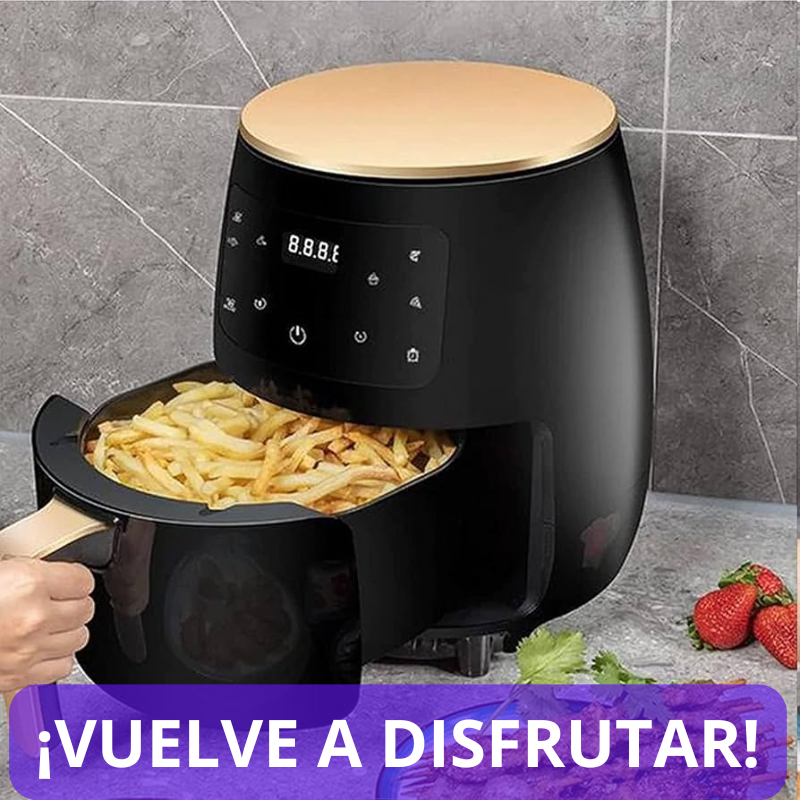 🔥FREIDORA DE AIRE TECNOLOGÍA ALEMANA⚡️"Deja de preocuparte por el exceso de aceite en tus comidas"