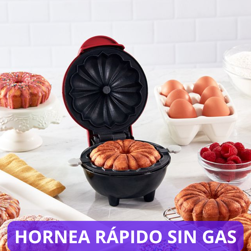 MÁQUINA PARA HACER MINI QUEQUE Y POSTRES. "El regalo ideal para regalonear en familia"