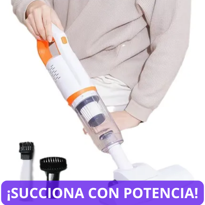 🔥ASPIRADORA INALÁMBRICA RECARGABLE⚡️"Olvídate de los pelos y polvo volando por la casa en minutos"