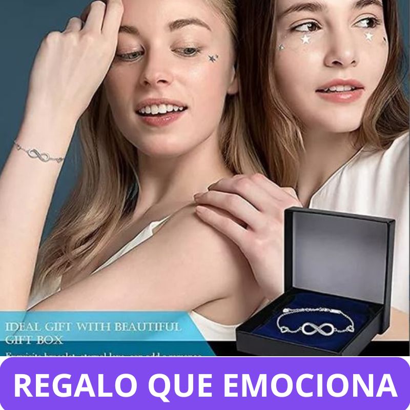 PULSERA PLATA INFINITY LOVE (925) ¿A quién le regalarías este "Símbolo Amor Infinito"?