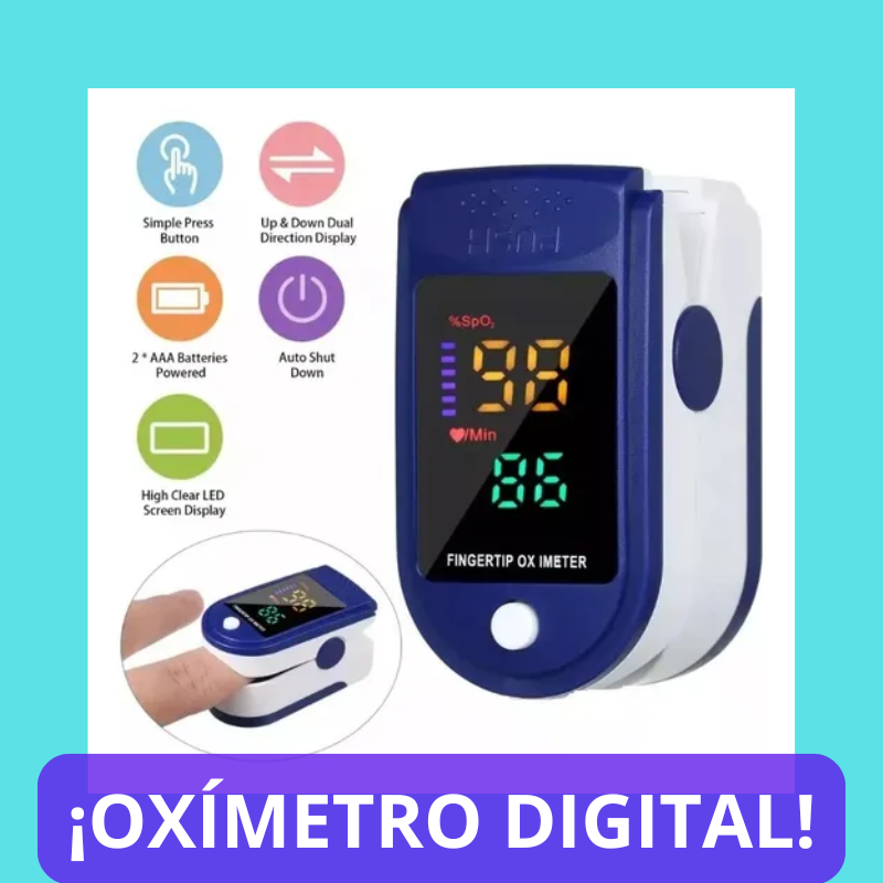 SÚPER PACK "TENSIÓMETRO + OXÍMETRO"