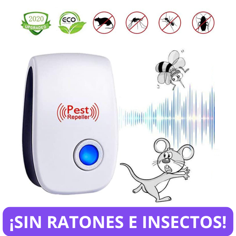 REPELENTE ELÉCTRICO RATONES "PACK 2X1"