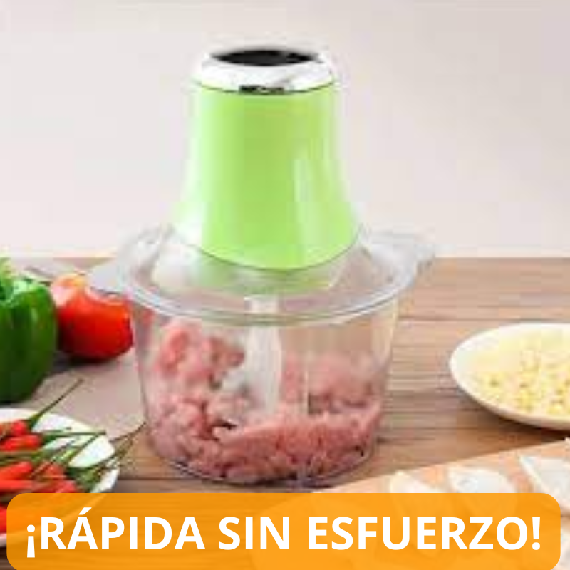PICADORA ELÉCTRICA DE CARNE Y VERDURAS