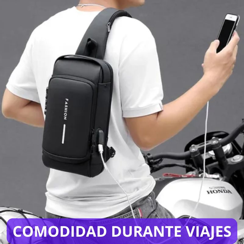 MOCHILA INTELIGENTE ANTIRROBOS. "Imagina poder viajar sin preocuparte que te roben tus pertenencias"