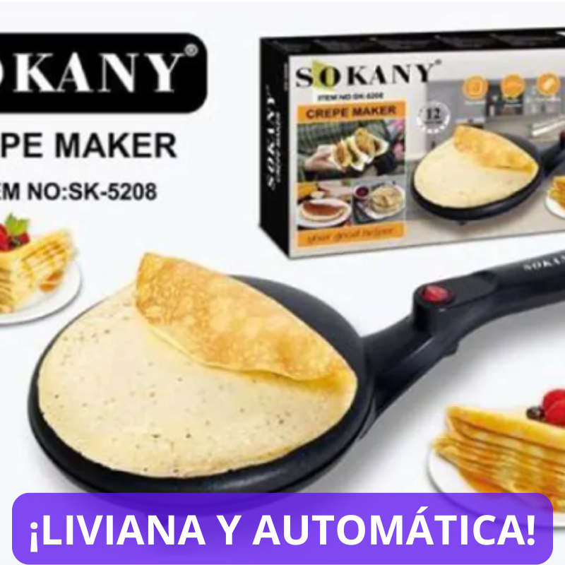 CREPERA ELÉCTRICA GOURMET