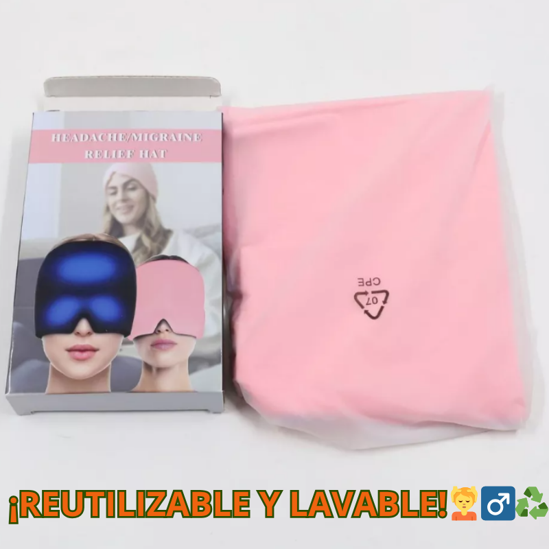 GORRO GEL ¡ALIVIA MIGRAÑA!