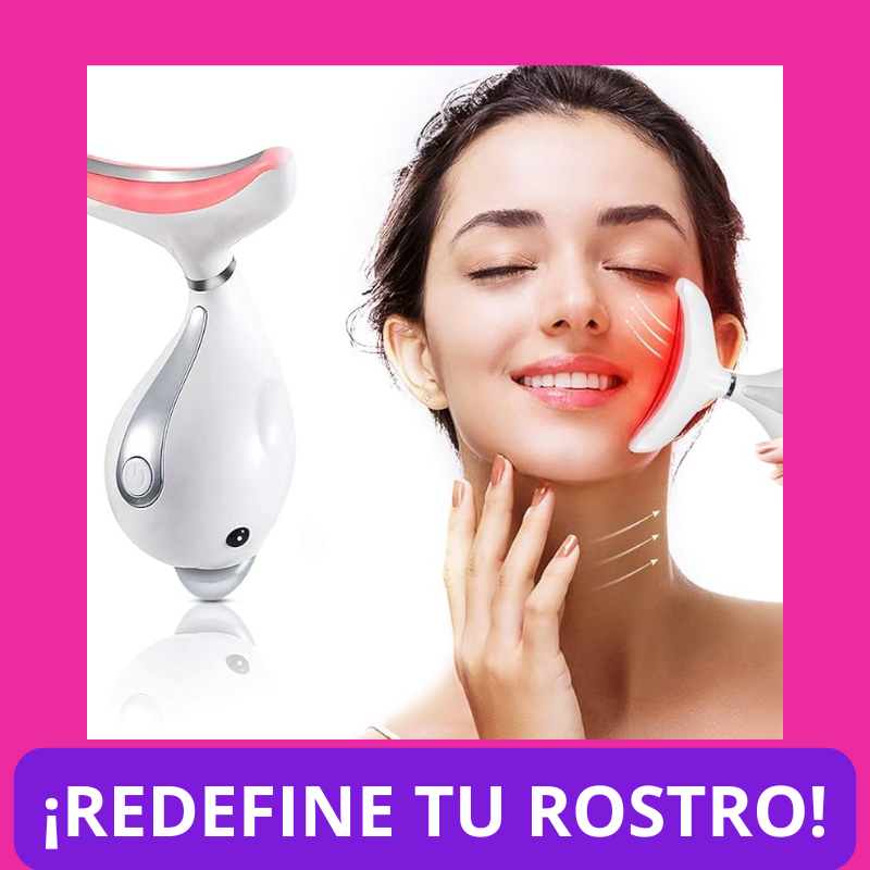 MASAJEADOR Y ESCULTOR FACIAL LED