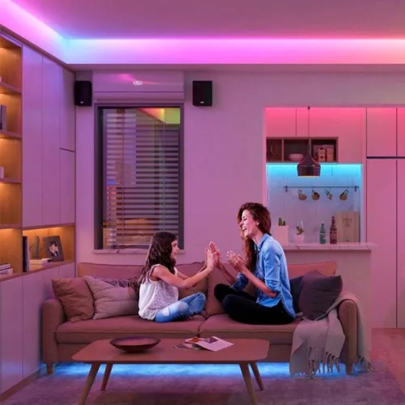 🔥LUZ LED INTELIGENTE 10 METROS + ENVÍO GRATIS🎁 "Crea ambientes que proyecten emoción y comodidad en segundos"