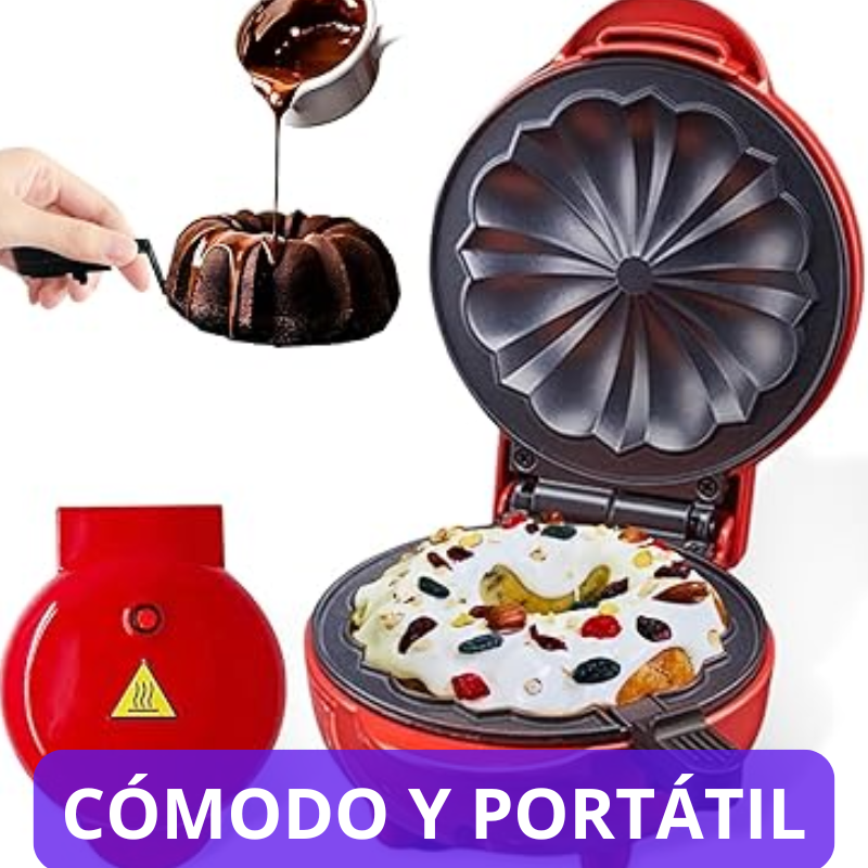 MÁQUINA PARA HACER MINI QUEQUE Y POSTRES. "El regalo ideal para regalonear en familia"