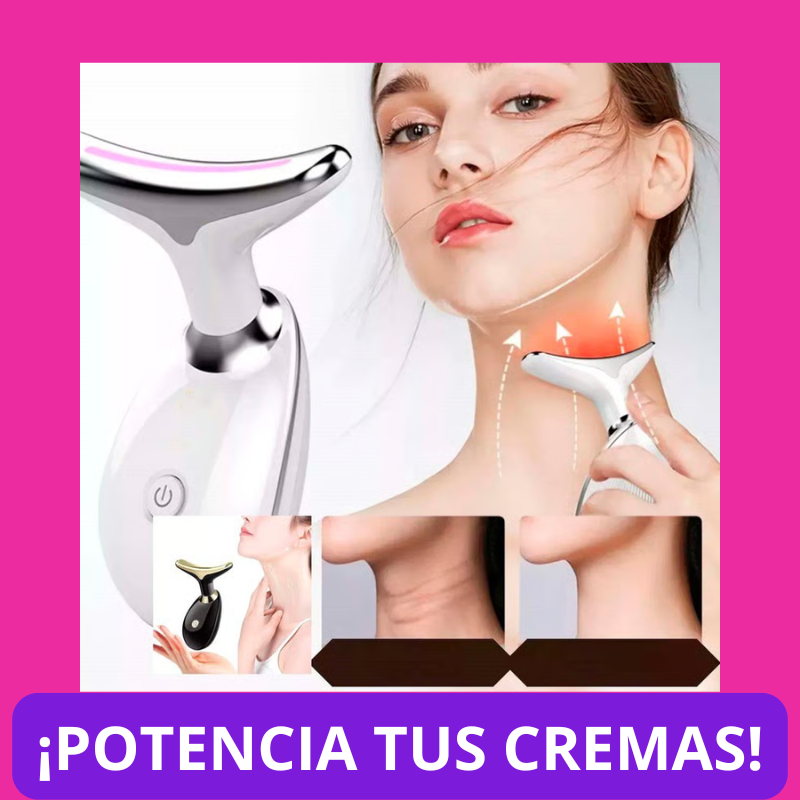 MASAJEADOR Y ESCULTOR FACIAL LED