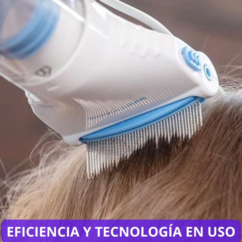 🔥CEPILLO ELÉCTRICO SACA PIOJOS Y LIENDRES⚡️ "Olvídate de los métodos tóxicos y protege tu pelo con tecnología hoy mismo"