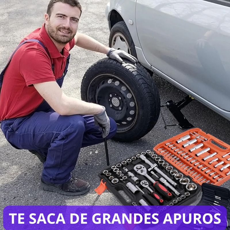 🔥CAJA DE HERRAMIENTAS 108 PIEZAS⚡ "Olvídate de las viejas herramientas perdidas en casa"