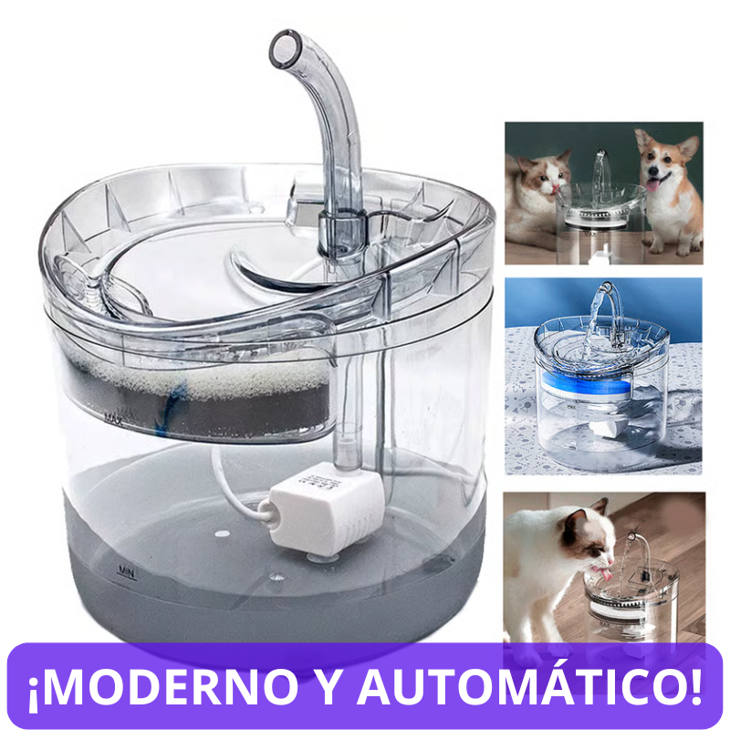BEBEDERO AUTOMÁTICO PARA MASCOTAS