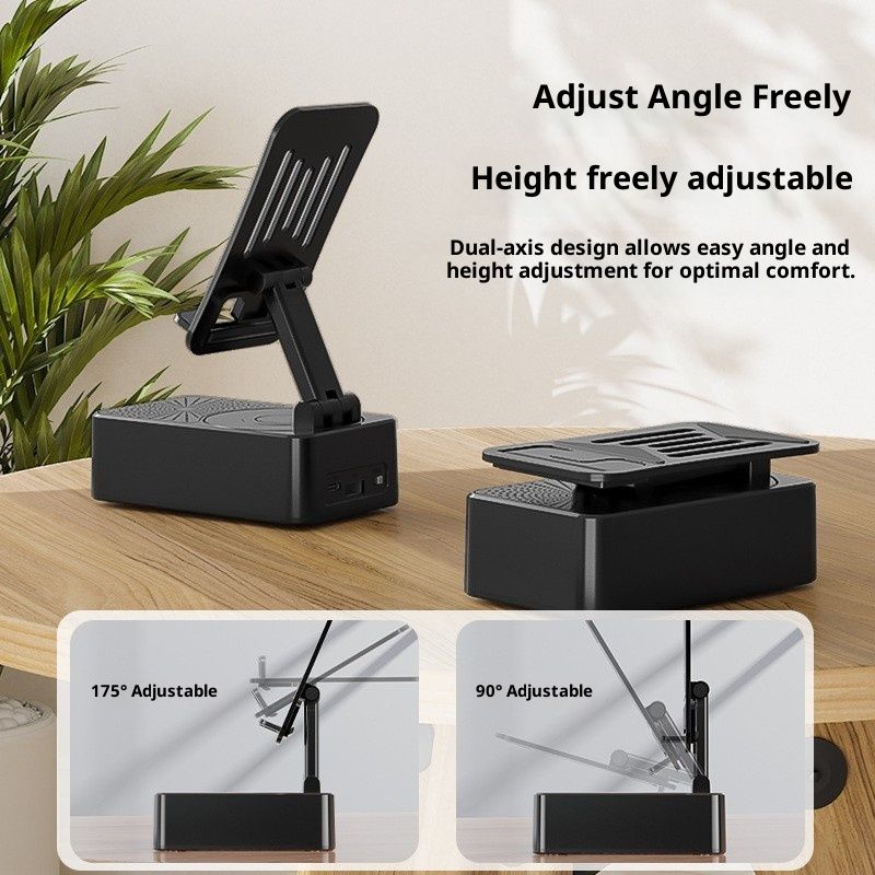 🔥SOPORTE 3 EN 1 GIRO 360° CON PARLANTE BLUETOOTH Y CARGADOR USB + ENVÍO GRATIS🎁 "Mejora el ángulo de visión y batería del celular hoy mismo"