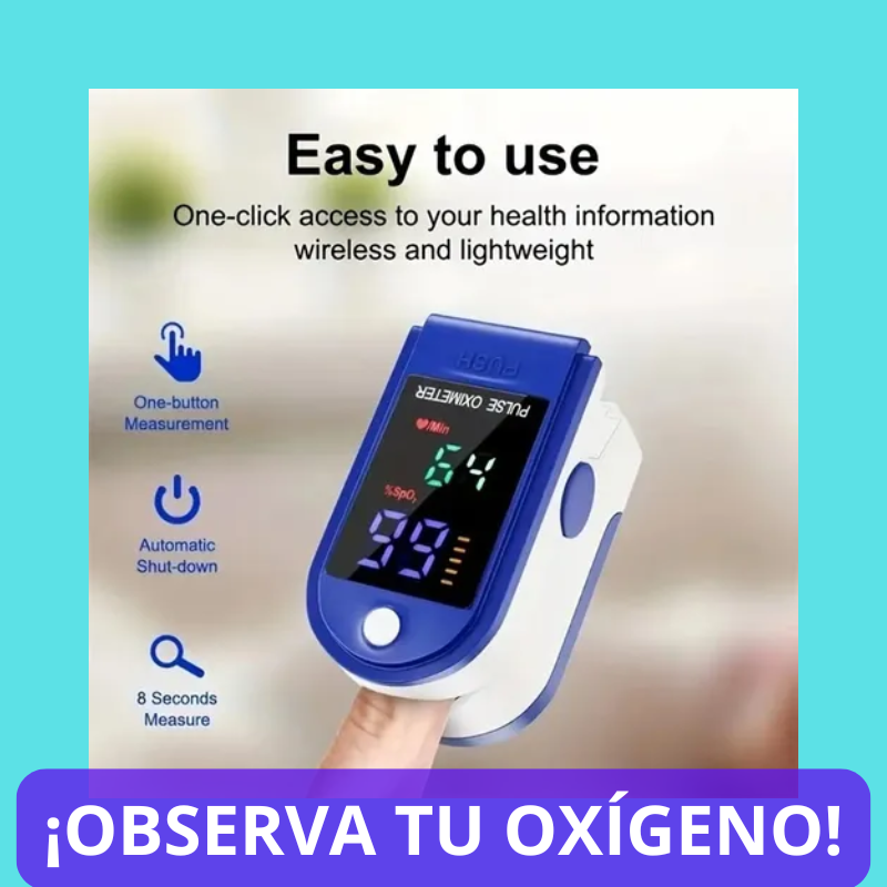 SÚPER PACK "TENSIÓMETRO + OXÍMETRO"