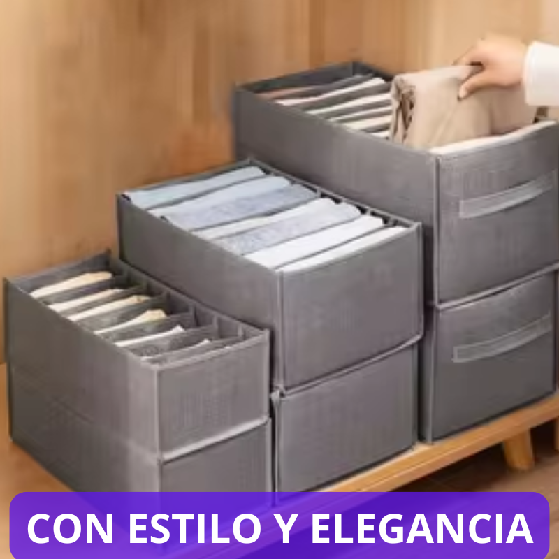 ORGANIZADOR DE ROPA MAXI BOX. "Para mantener todo ordenado, visible y sin estrés"