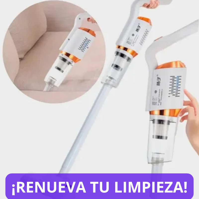 🔥ASPIRADORA INALÁMBRICA RECARGABLE⚡️"Olvídate de los pelos y polvo volando por la casa en minutos"