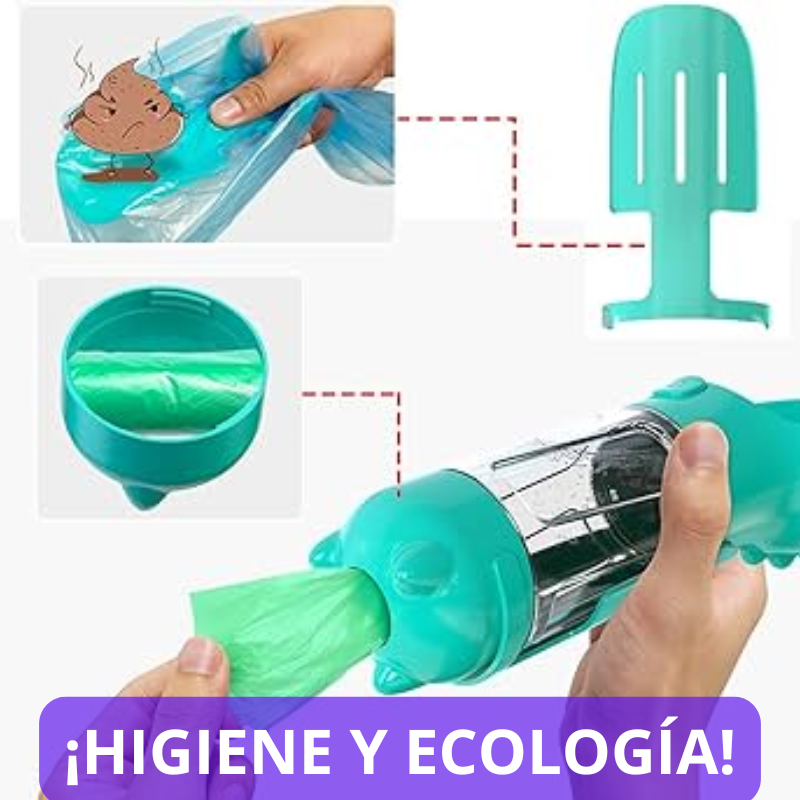 DISPENSADOR PARA MASCOTAS 3 EN 1