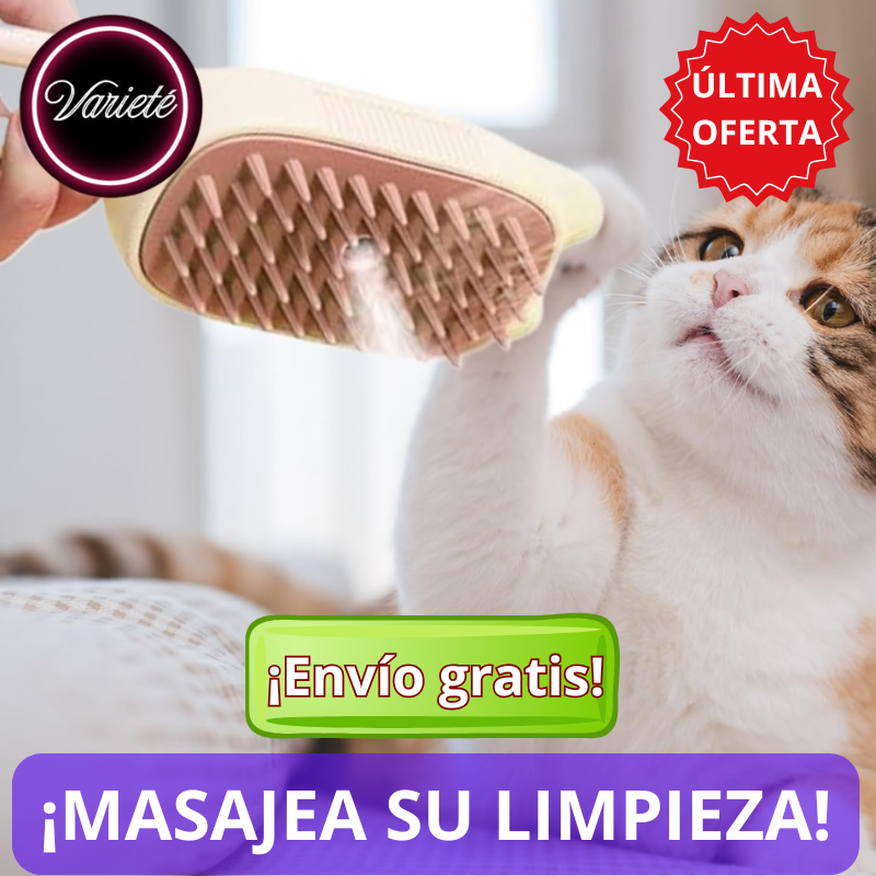 CEPILLO DE VAPOR PARA TU MASCOTA